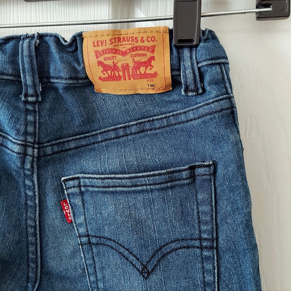Levis 511 Slim Kids Jeans, Size 7 Regular.